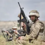 Українські військові на Донбасі на тлі війни Росії проти України