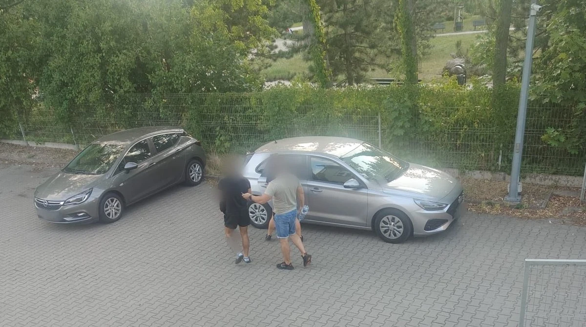 Поліція Вроцлава після затримання підозрюваних у нападі на українську пару