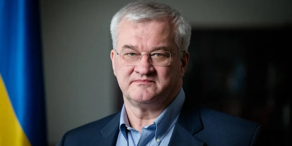 Андрій Сибіга під час заходу МЗС України