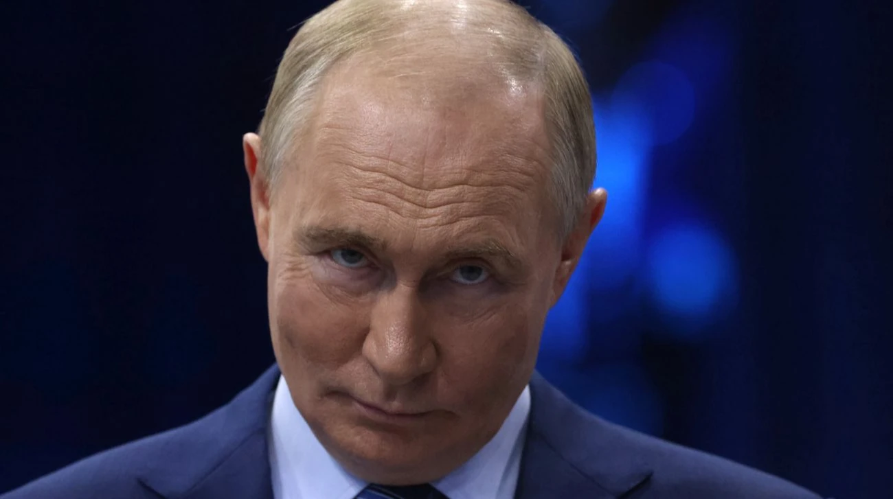 Володимир Путін під час інтерв'ю Павлу Зарубіну