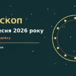 Зоряне небо над міською вечірньою панорамою як символ гороскопу на 16 вересня 2026 року