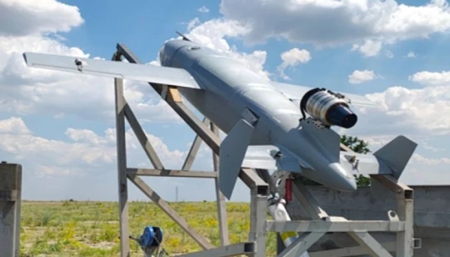 Ракета-дрон «Барс» на виставці озброєнь (за даними NV — MSPO 2026)