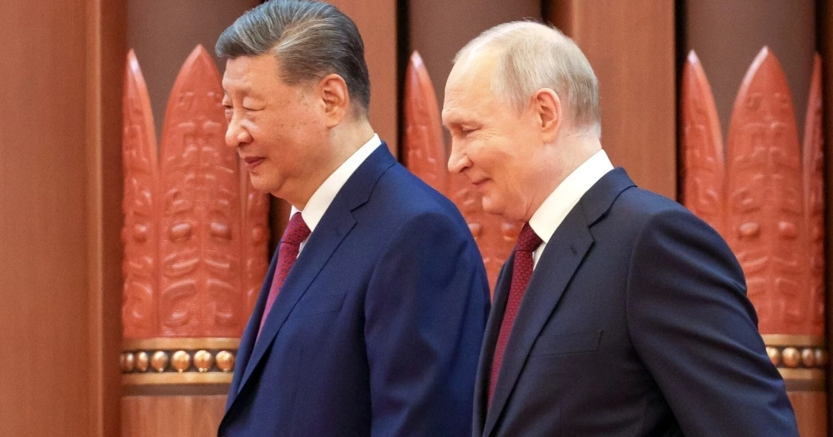 Володимир Путін під час міжнародних переговорів (фото © Associated Press)